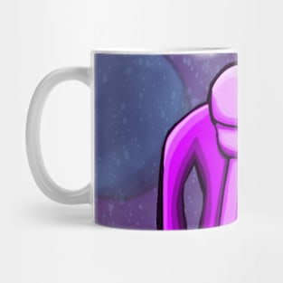 Top Of The World (Pink and Blue Full) Mug